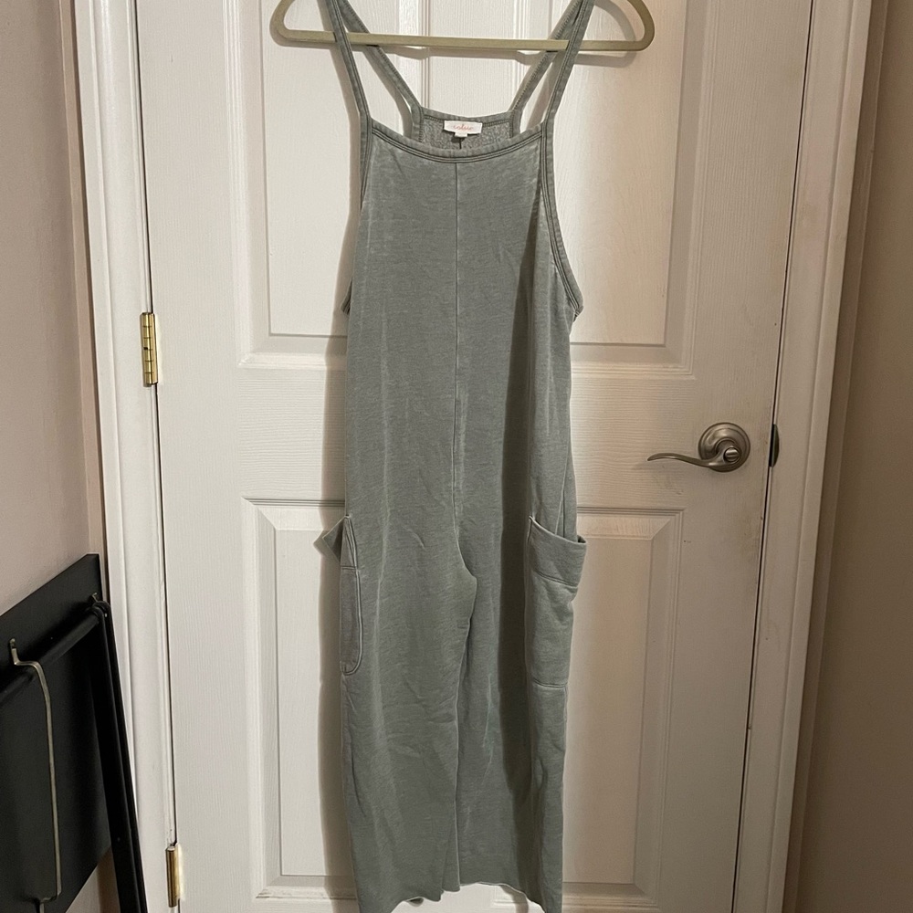 Colsie fleece jumpsuit size M